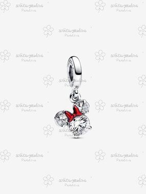 Pandora Disney Minnie Mouse Silhouette Dangle Charm